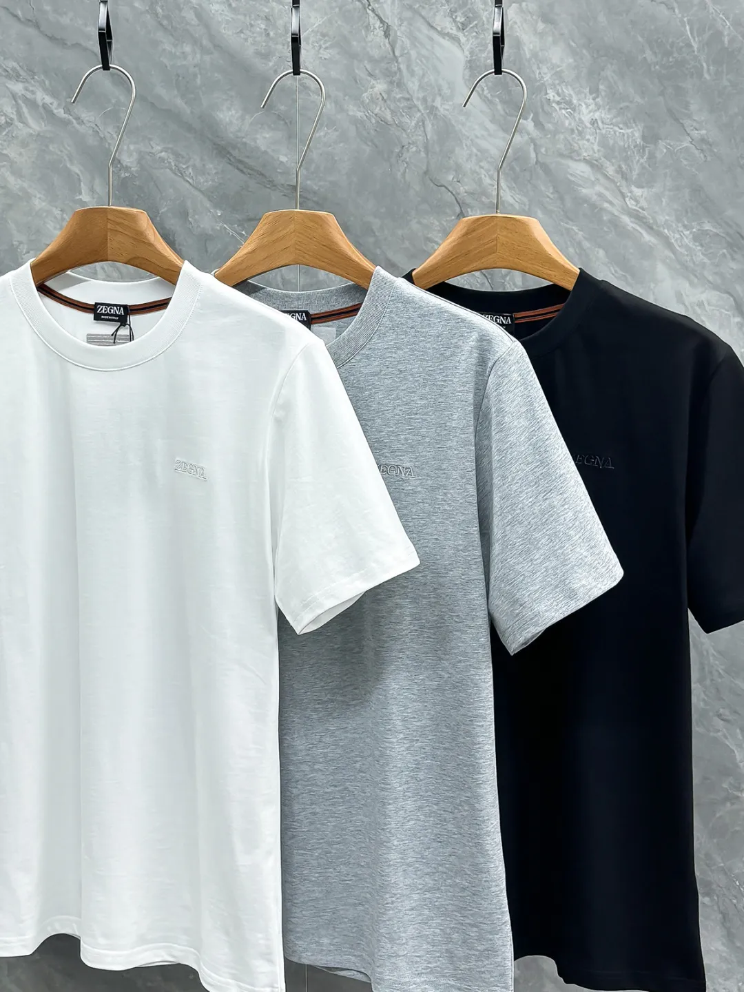 Zegna，2026ss ， ，Original ， T ， ， Breathable， 🪡 logo， ！ ，Sizes：S-2XL